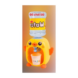 bình nước uống mini vịt vàng cho bé yêu - máy róc nước mini