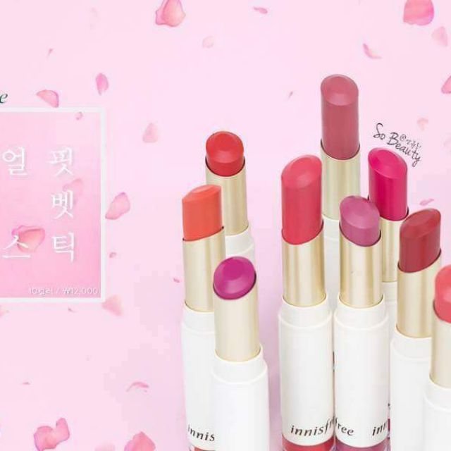 SON INNISFREE REAL FIT VELVET LIPSTICK