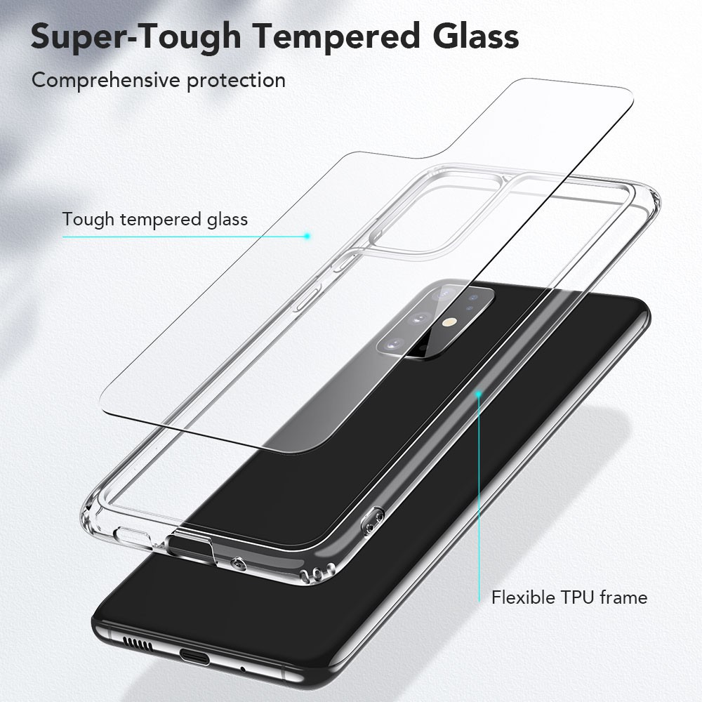 Ốp Điện Thoại ESR Cứng Lưng Kính Cường Lực Cho Samsung Galaxy S20 Plus S20 Ultra S20 S20+
