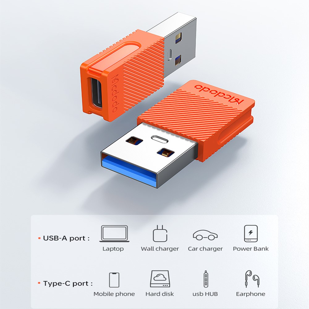 Mcdodo Đầu Chuyển Đổi Từ Cổng Type C Sang Usb A 3.0