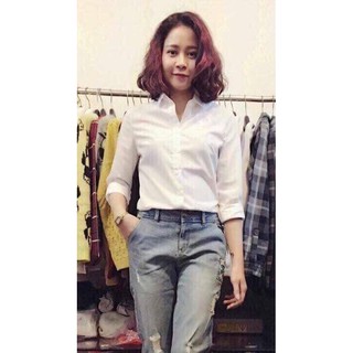 Sơ mi trắng công sở