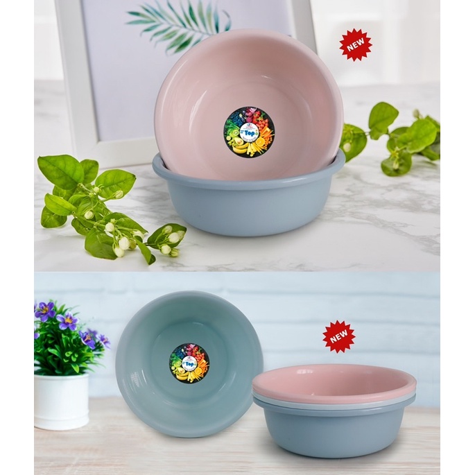 Thau Nhựa Cao Cấp Màu Pastel Hàn Quốc Dễ Thương Nhựa Tý Liên 4T/4T5/5T/5T5