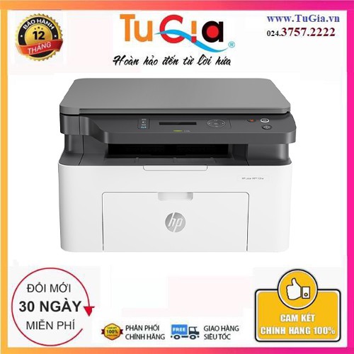 Máy In Laser Trắng Đen Đa Năng HP LaserJet Pro MFP M135w - Hàng chính hãng