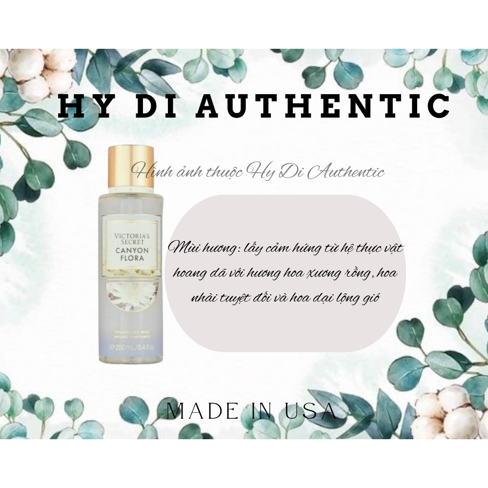 CANYON FLORA - XỊT THƠM DƯỠNG THỂ VICTORIA'S SECRET USA