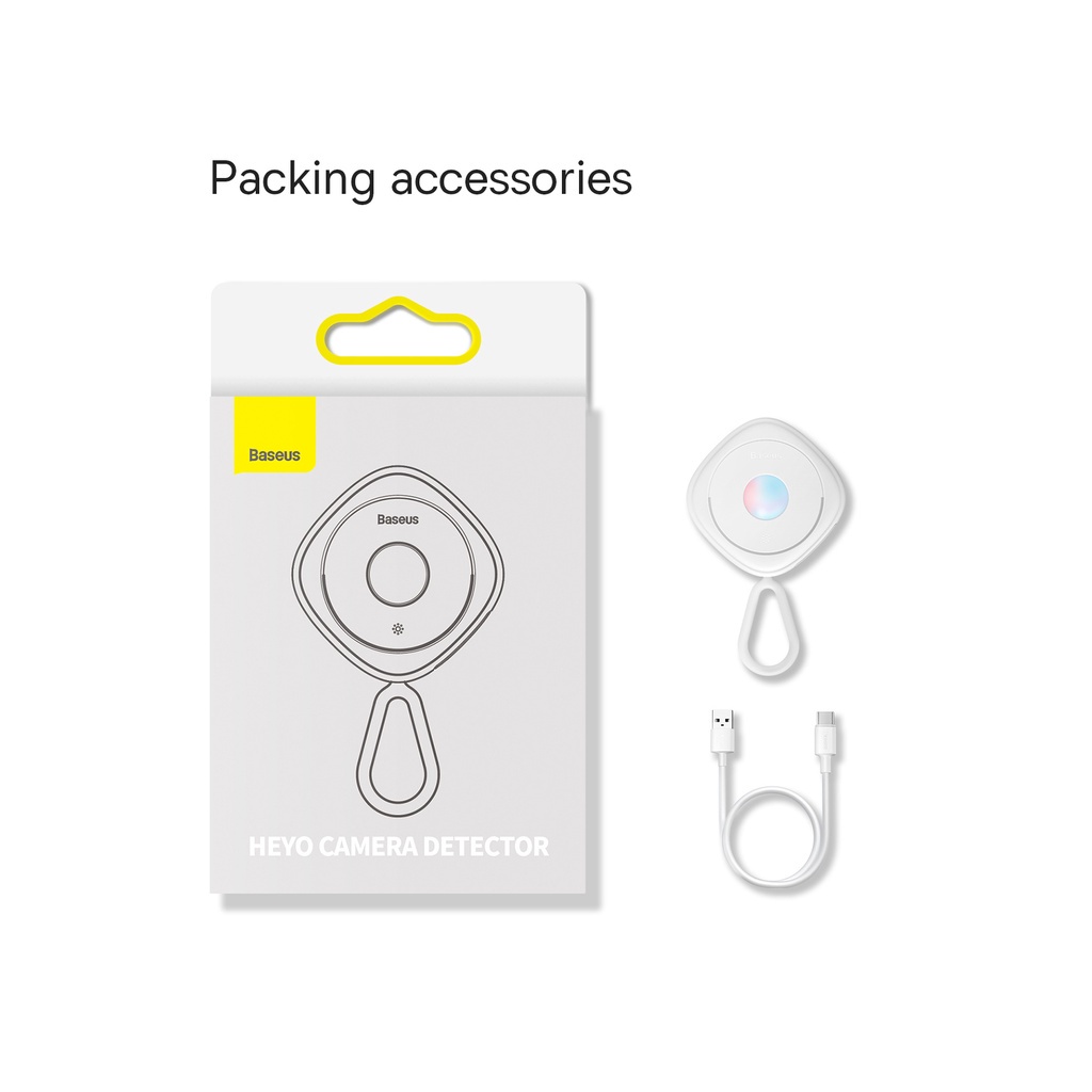 Máy phát hiện camera Baseus Thiết bị dò hồng ngoại thiết bị thu phát giấu kín quay lén