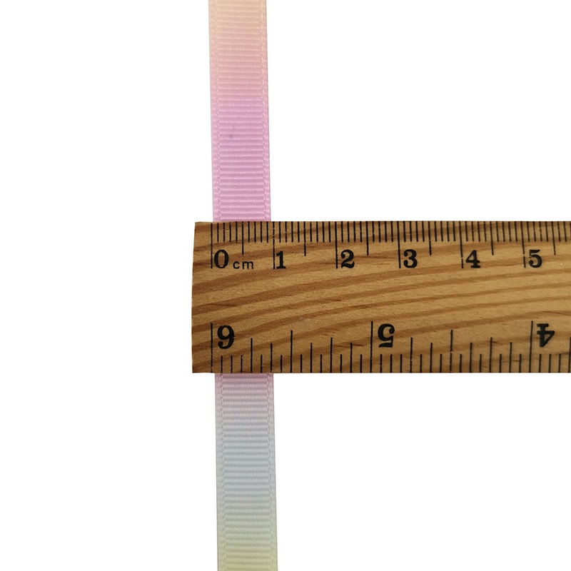Cuộn Dây Ruy Băng Màu Sắc Gradient Dài 1cm Rộng 25 Yard Dùng Làm Quà Tặng