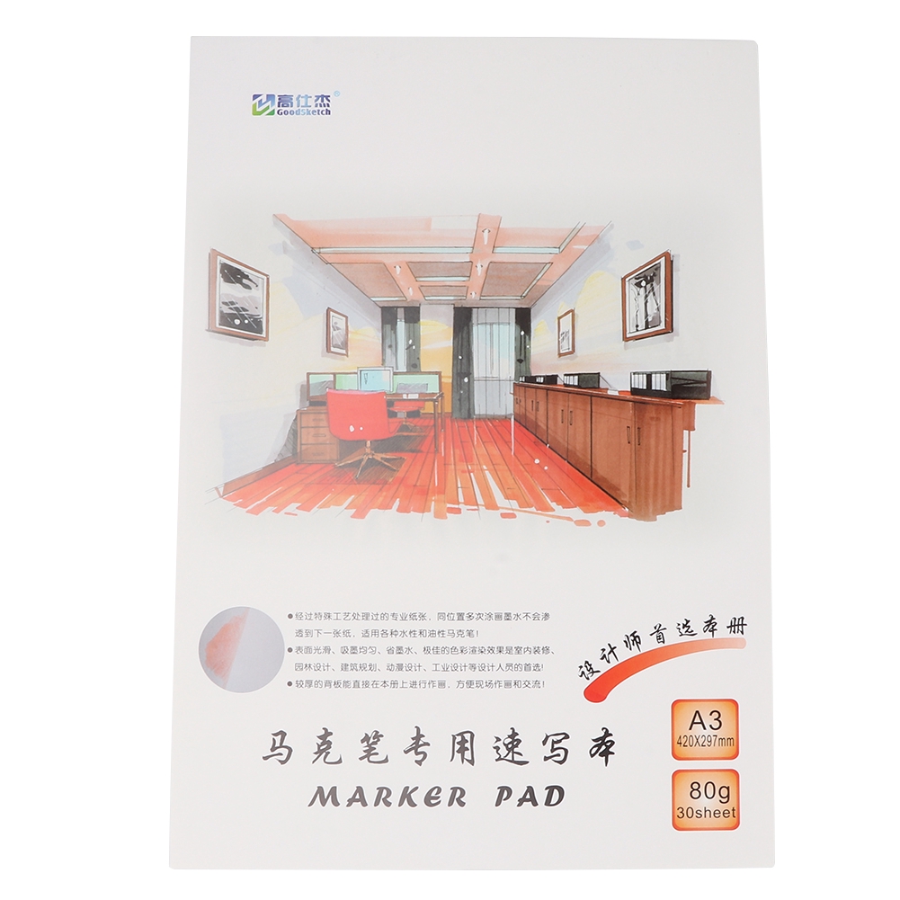 Art Drawing Marker Paper Pad Notebook Watercolor Book Sketchbook Painting Paper