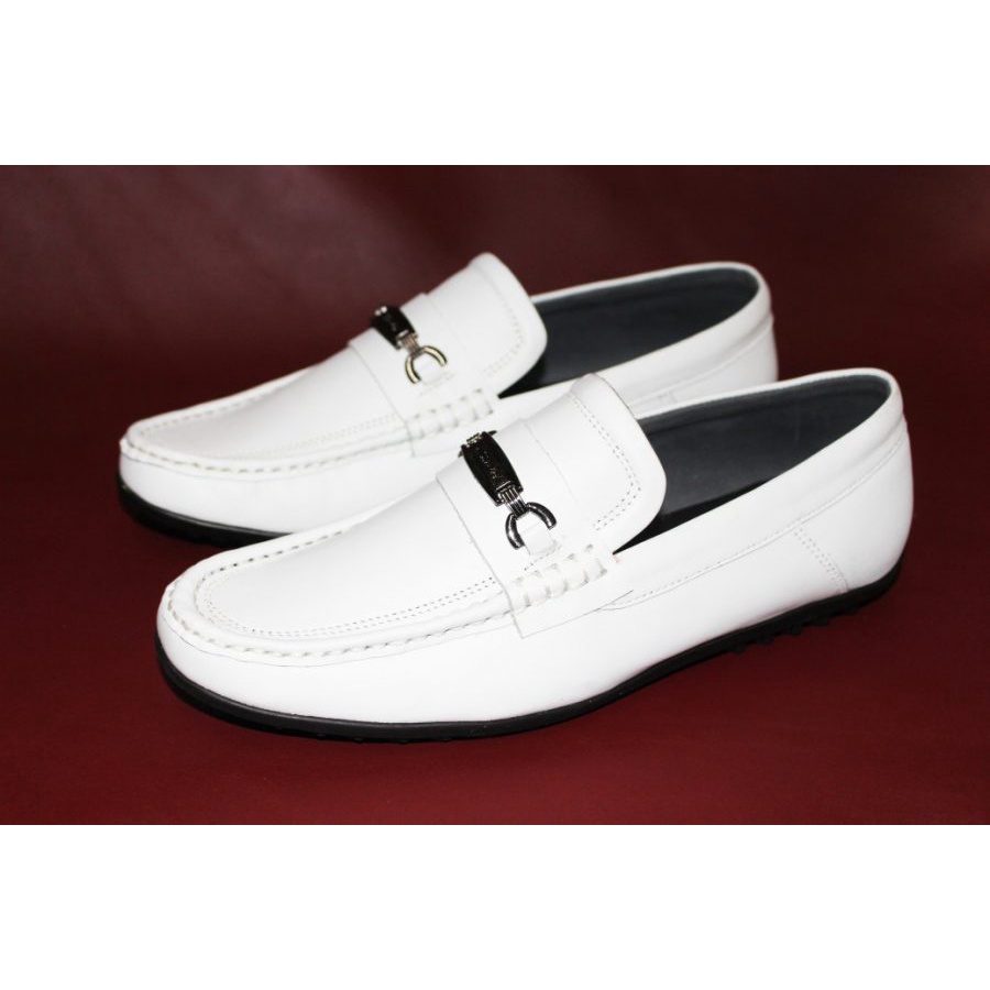 Giày lười nam da bò thật. Mã số: M124