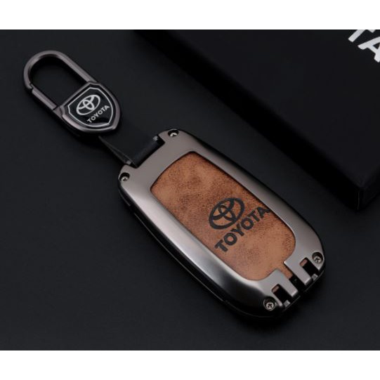 Vỏ ốp chìa khoá xe hơi - ô tô Toyota Hilux, Fortuner, Camry, Land Cruiser Prado cao cấp