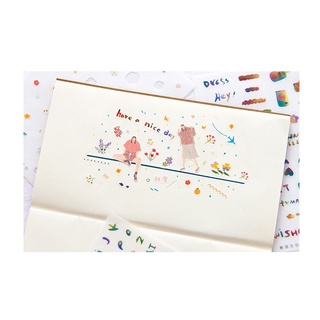 Sticker miếng dán trang trí sổ planner, sổ lưu niệm