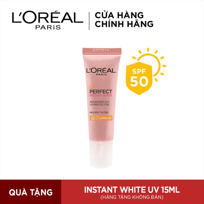 [Chính hãng] Bộ sản phẩm LOreal Paris dưỡng trắng ngừa nám 137ml