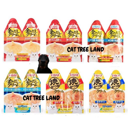 SÚP THƯỞNG CHO MÈO CIAO INABA KIN NO DASHI CREAM GÓI 30G - SNACK THƯỞNG, THỨC ĂN CHO MÈO DẠNG ƯỚT
