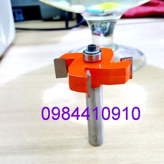Mũi phay cuốc, móc rãnh 4 cánh 10 ly đến 12ly sâu 20mm
