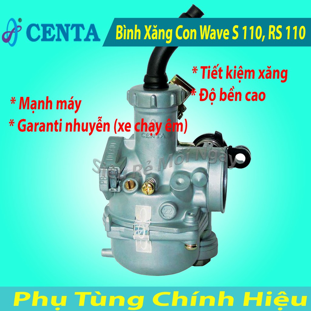 Bộ Chế Hòa Khí Tiết Kiệm Xăng Xe Honda Wave S110cc, Wave RS 110cc