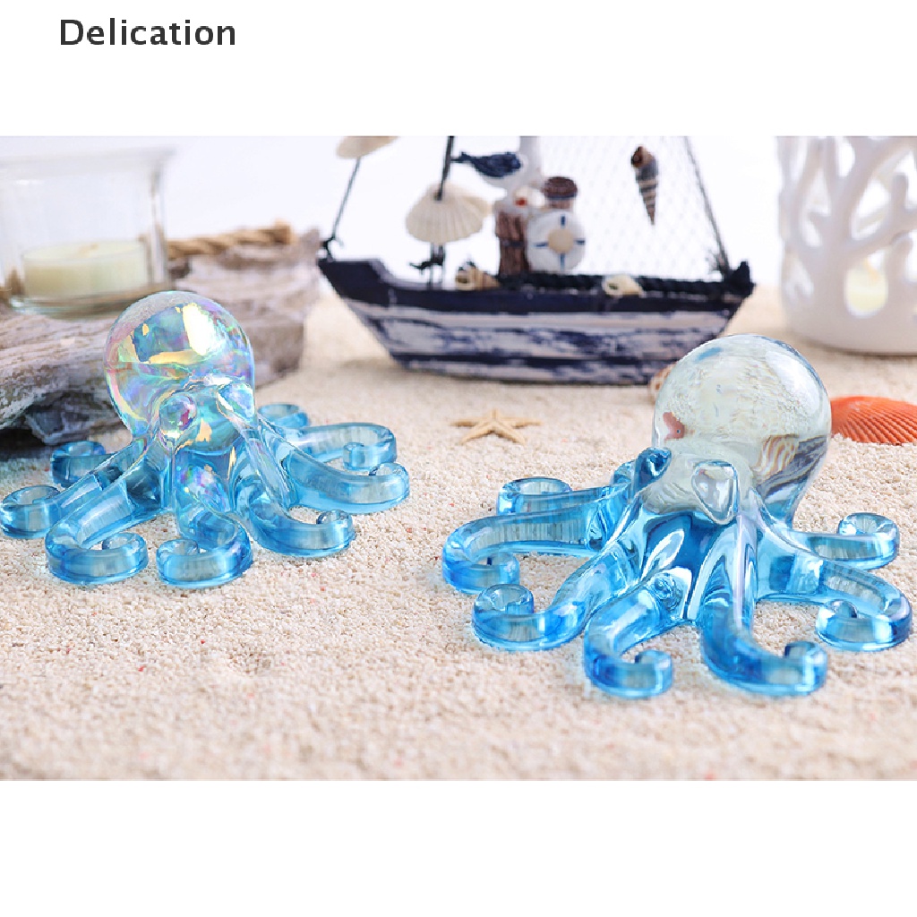 [Delication] Khuôn Silicone Làm Epoxy Resin Epoxy Hình Bạch Tuộc Đại Dương