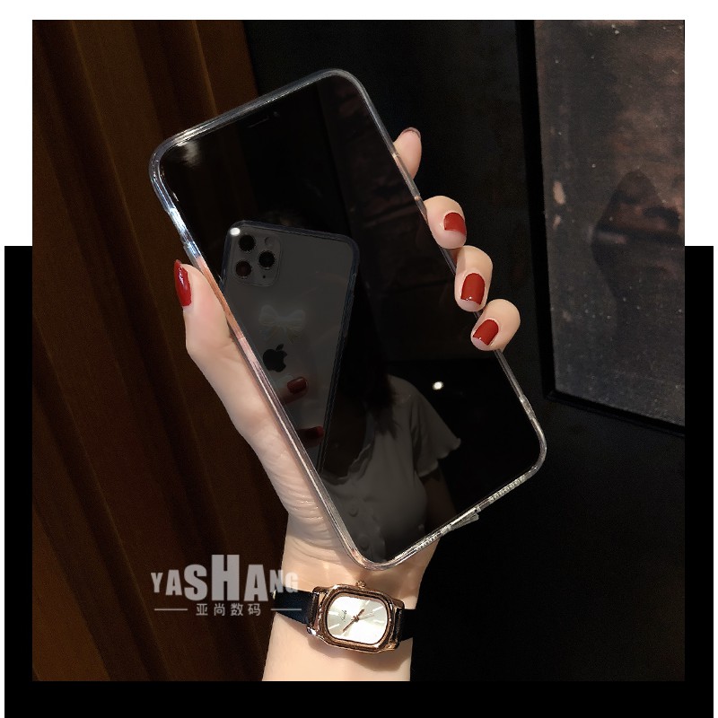 Ốp Điện Thoại Mềm Trong Suốt Đính Đá Lấp Lánh Sang Trọng Cho iPhone 13 12 Pro Max 11 X XR XS 7 8 Plus