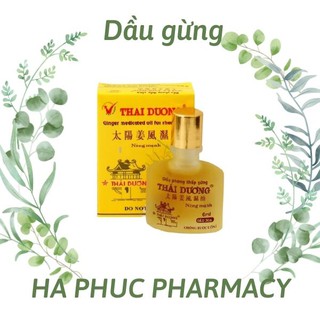 Dầu gừng thái dương 6ml - 24ml