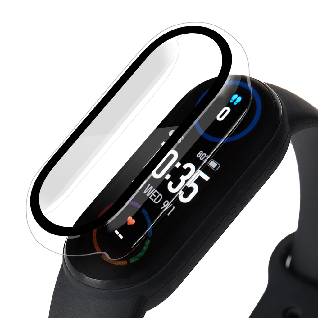 Kính cường lực PC 2 trong 1 cho Xiaomi Miband 7 6 5 4 3