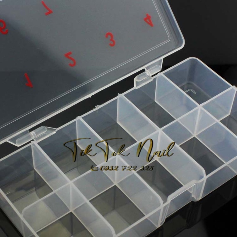 Hộp nhựa đựng móng 10 số và 11 số