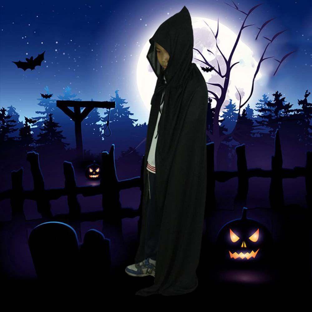 Epoch Áo Choàng Hai Lớp Hóa Trang Phù Thủy Halloween Dành Cho Người Lớn Và Trẻ Em