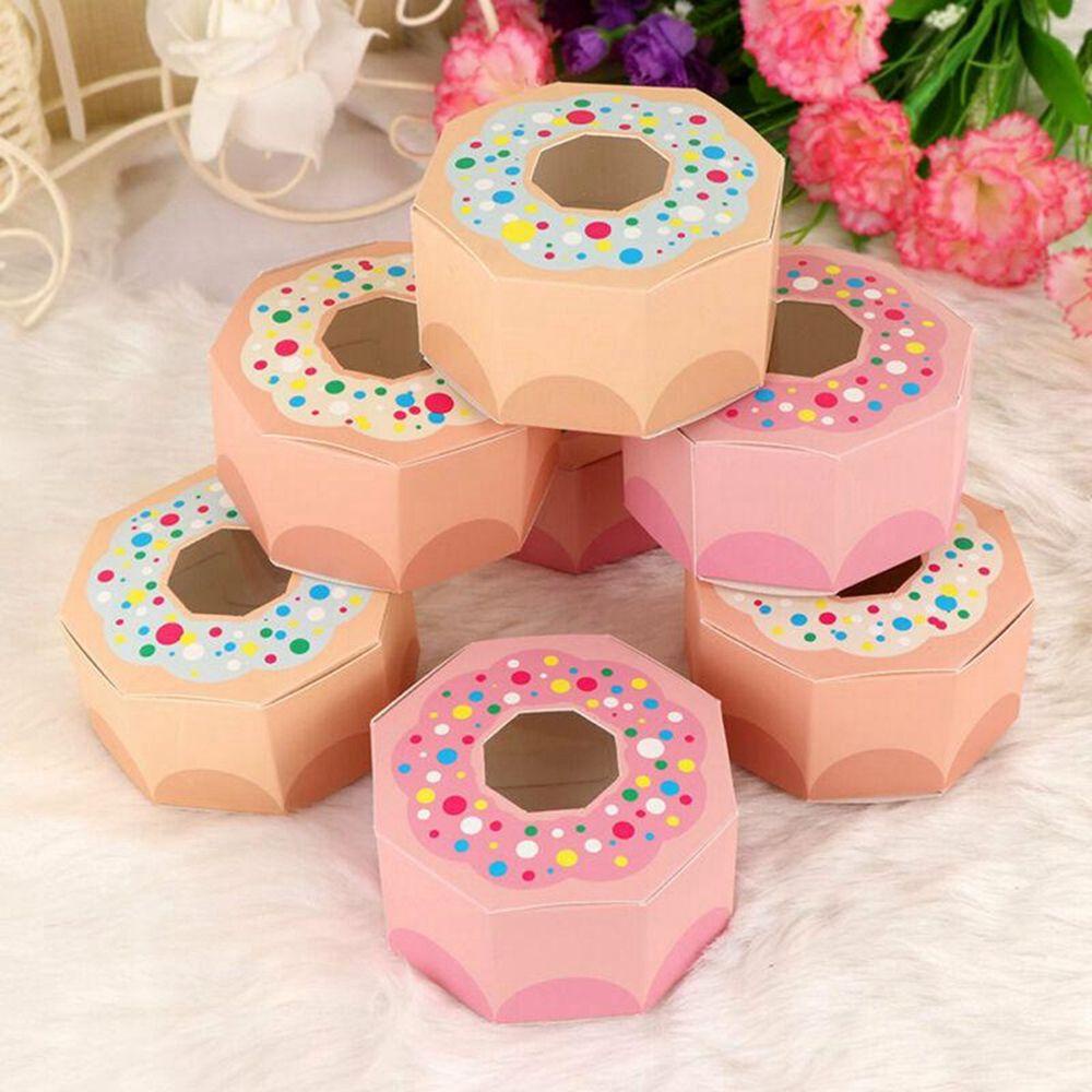 Set 20 Hộp Giấy Đựng Kẹo Hình Lục Giác