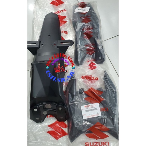 Bộ Dè Sau Raider fi/Satria fi (3 món) Zin Suzuki Indonesia