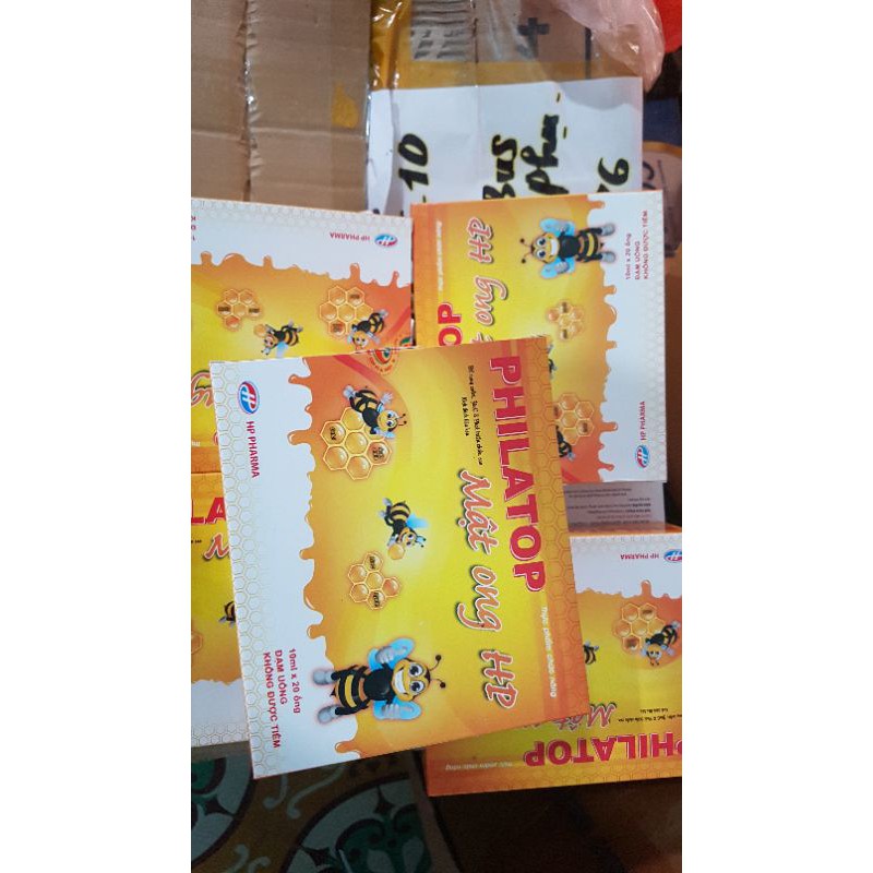 Philatop Mật Ong HP Hộp 20 Ống - Ăn ngon hơn, khỏe mạnh hơn