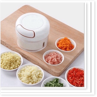 Máy xay tỏi ớt mini cầm tay , dụng cụ xay tỏi ớt đa năng