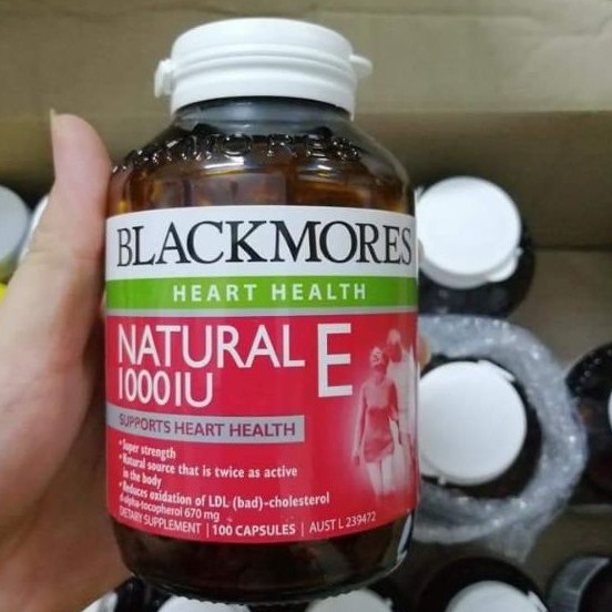 Vitamin E  Blackmores 1000iu lọ 100 viên