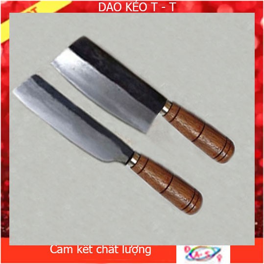 Bộ 02 Dao Làng Nghề Đa Sỹ - Dao Phở Chặt Xương - Dao Thái