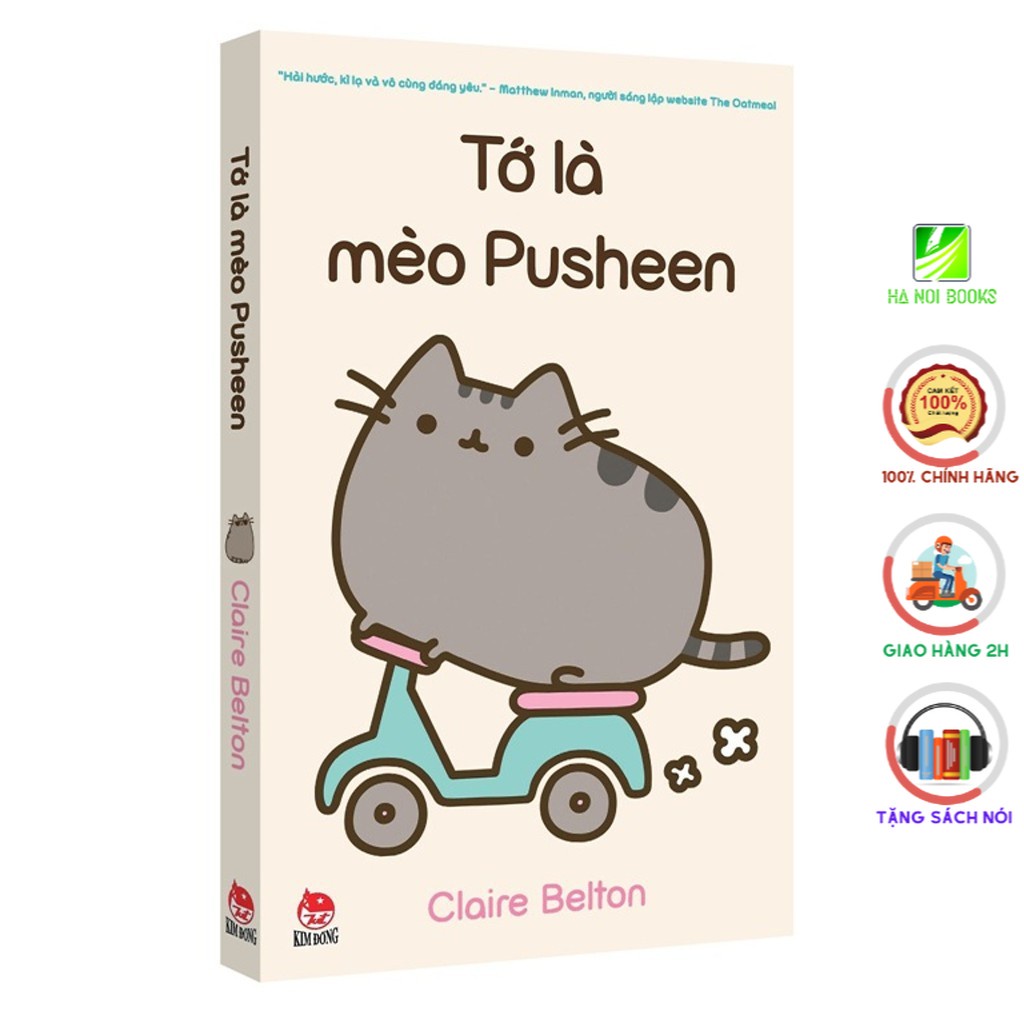 Sách - Tớ là mèo Pusheen - NXB Kim Đồng