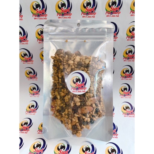 Soft food dành cho vẹt chia lẻ 40k/100g