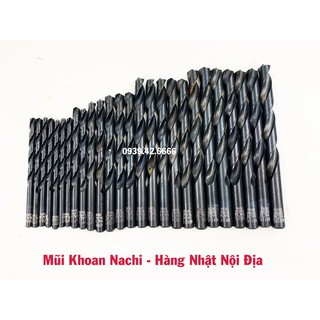 Mũi khoan sắt hss nachi 10 - 12ly , hàng nội địa nhật bản, chuyên dụng, chất lượng cao