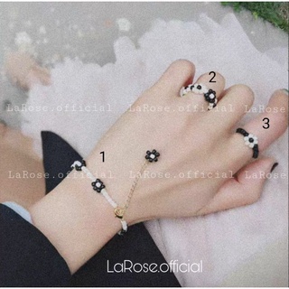 Set vòng tay+nhẫn hạt cườm