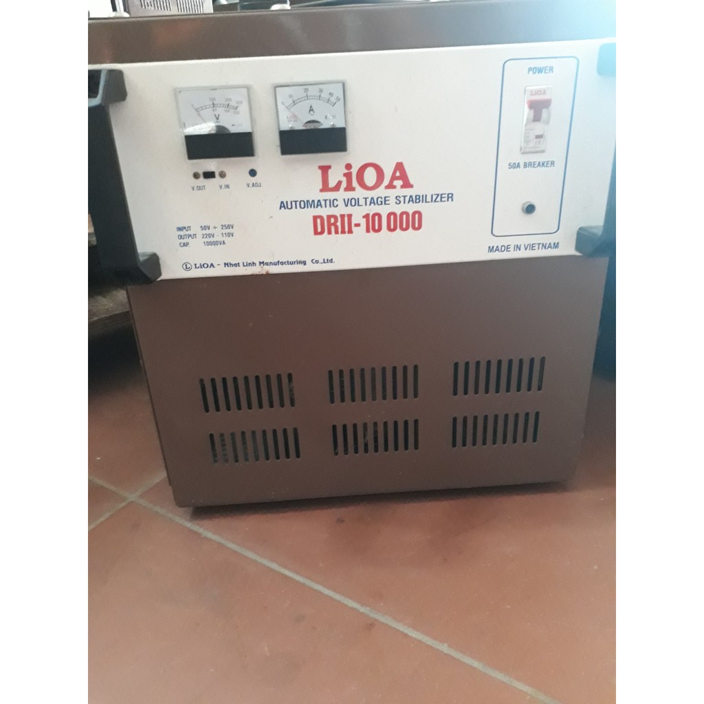 Lioa 10kw giải 50-250v hàng cũ