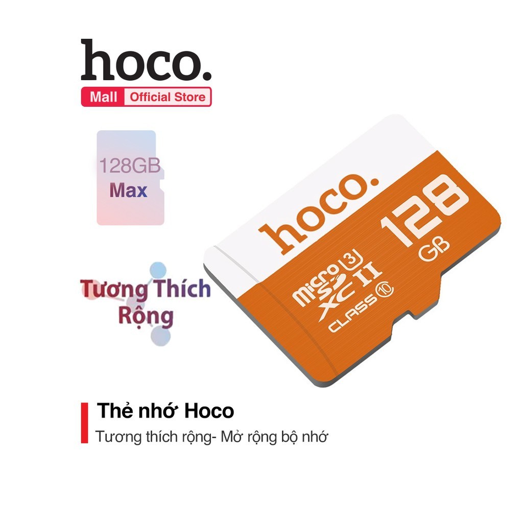 Thẻ nhớ Micro SD Hoco Class 10 Chính Hãng