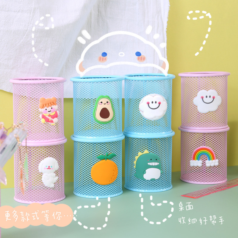 Hộp đựng bút đa năng để bàn họa tiết hoạt hình xinh xắn