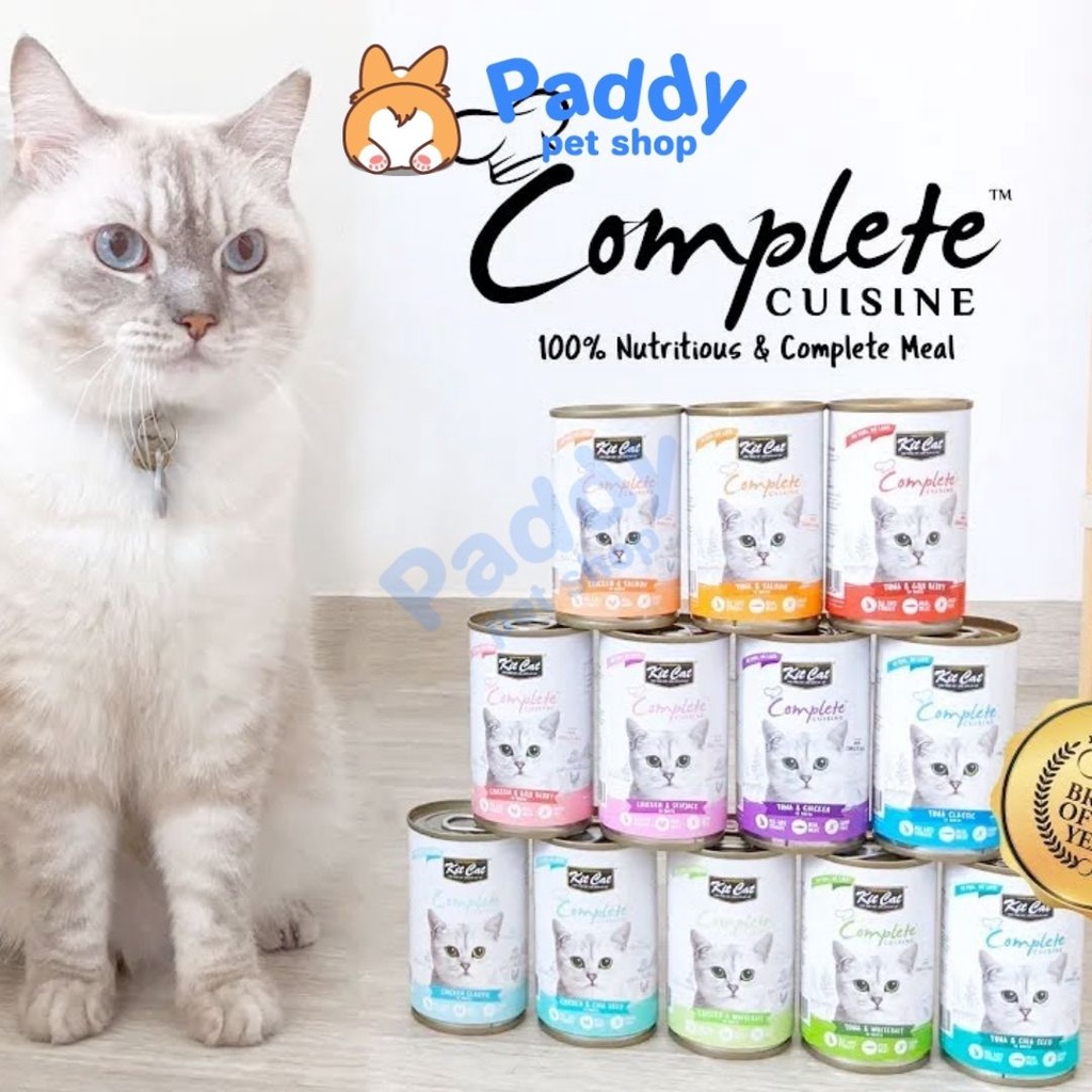 Pate Mèo Kit Cat Complete Cuisine (Lon 150g)