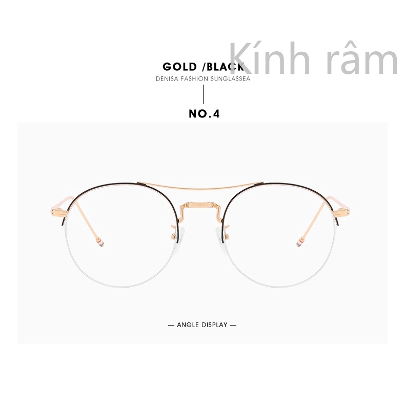 Mắt kính tròn cổ điển 2019 dành cho nữ