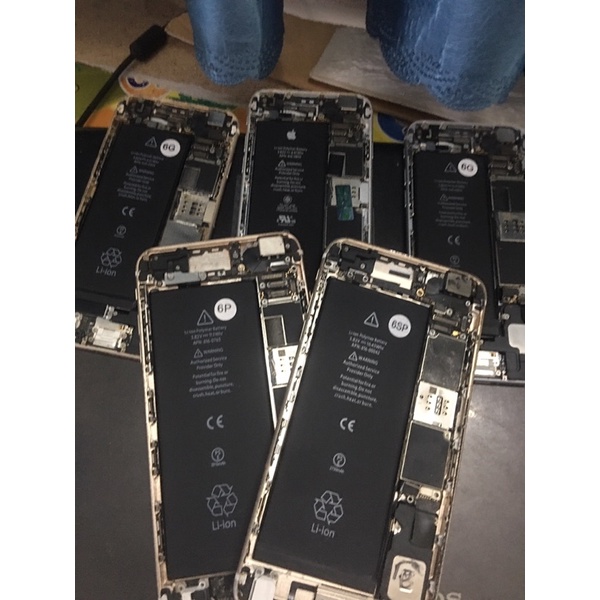 Vỏ main kèm linh kiện Táo 6G/6S/6P bypass không sim