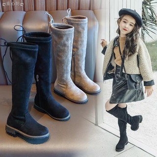 Giày boot cổ cao thời trang cho bé