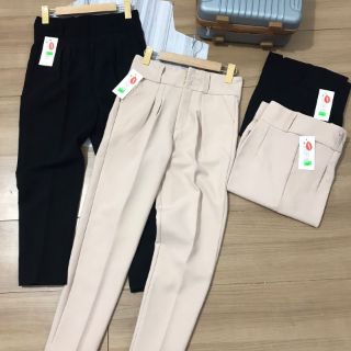 Quần baggy nữ lưng cao 3 khuy (mã 204)