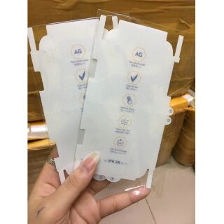 Dán ppf nhám AG chống bám vân tay iphone xr