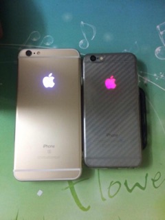 Logo táo phát sáng iphone 6