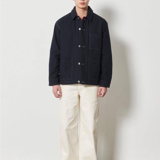 Áo khoác Denim dày dặn 2 lớp dáng oversize nam nữ đều mặc được