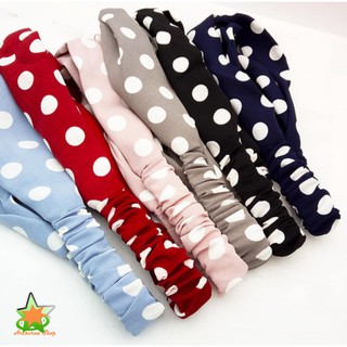 Turban chun chấm bi - nhiều màu