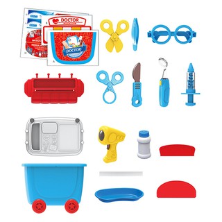 Bộ đồ chơi nhập vai BOWA 8358 - Xe bác sĩ