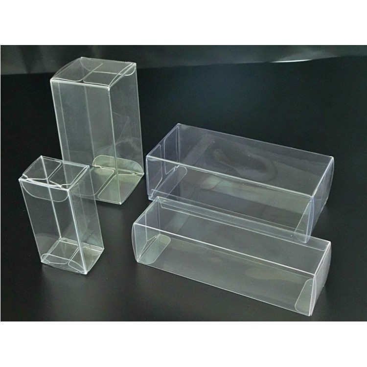 KHO-HN * Hộp mica bằng nhựa acrylic dẻo chống bụi cho các mô hình hoặc làm hộp quà tặng (tháo ra gập lại được)