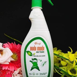 Đuổi muỗi an toàn Orenji sả chanh 600ml