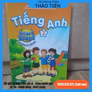 Vở học tiếng anh lớp 2 Smart Start (gồm: bài học + bài tập + notebook)  [VPP Thảo Tiên]
